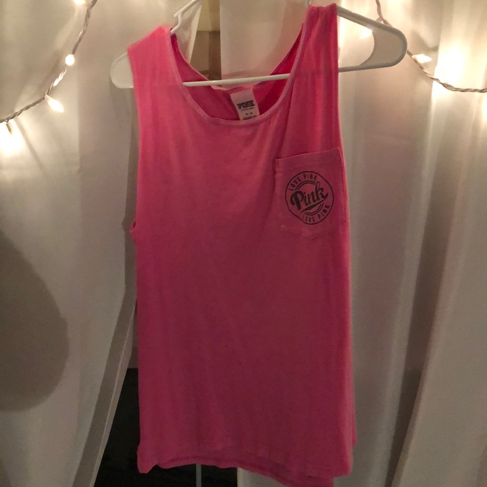 Victoria’s Secret PINK pink tank top